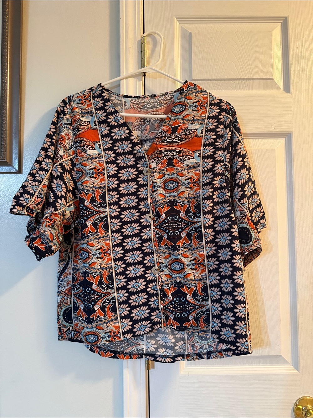 Patterned Blouse
